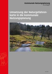 Umsetzung der Naturgefahren - Kanton Basel-Landschaft