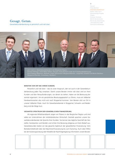 Geschäftsbericht 2009 - Volksbank
