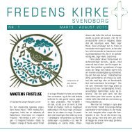 Kirkeblad nr. 1 2011 - Fredens Kirke