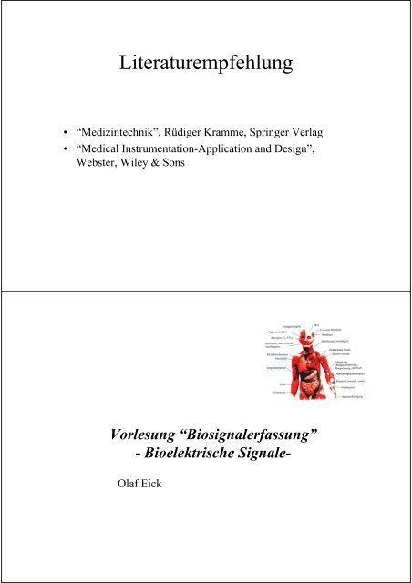 Bioelektrische Signale