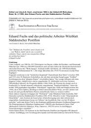 Eduard Fuchs und das politische Arbeiter-Witzblatt - Thomas Huonker