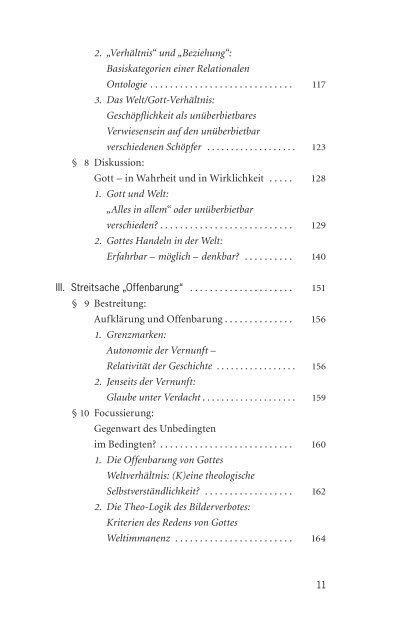 I. Einstimmung: Theologie als Kunst der Bestreitung