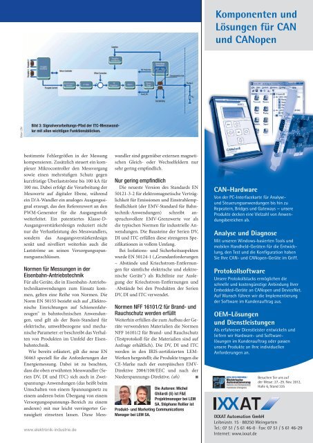 PDF-Ausgabe herunterladen (44.1 MB) - elektronik industrie