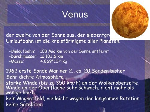 Unser Sonnensystem - Index of