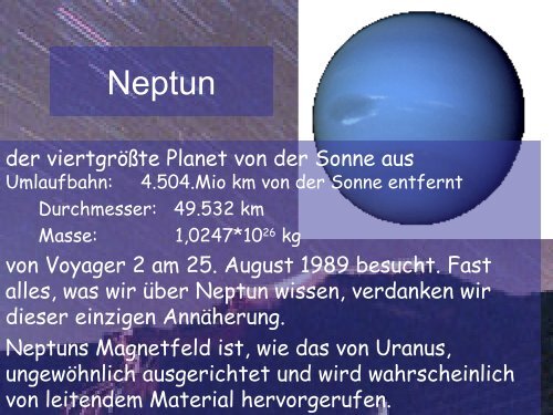 Unser Sonnensystem - Index of