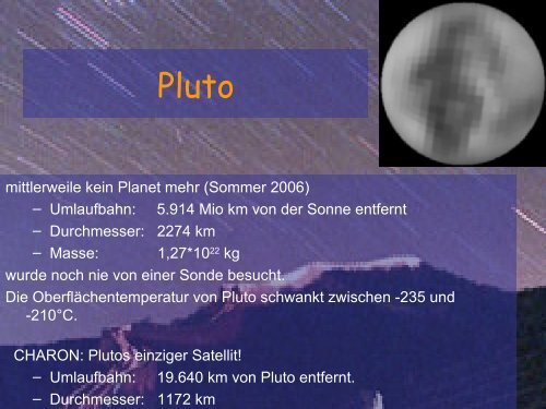 Unser Sonnensystem - Index of