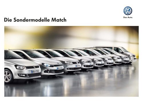 Die Sondermodelle Match - Volkswagen Nutzfahrzeuge