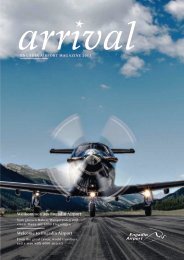 Arrival Magazin - Engadin Airport