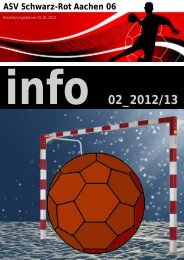 Infoheft 01_2012/2013 - Schwarz-Rot