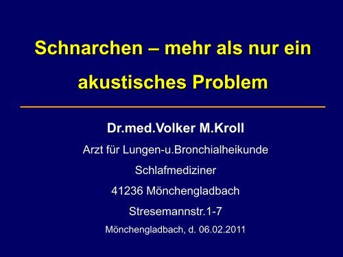 Akute Lungenembolie - Lungenfacharzt, Allergologie Dr. Kroll ...