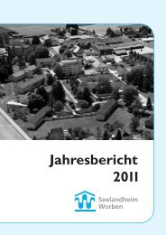 Jahresbericht 2011 - Seelandheim Worben