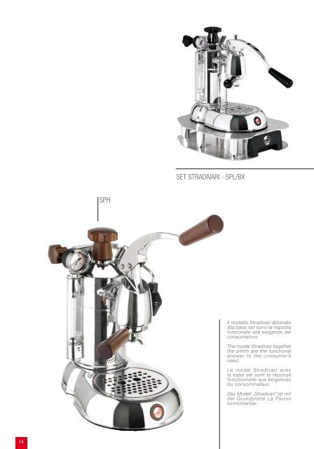 pdf cataloghi / scheda tecnica - la Pavoni