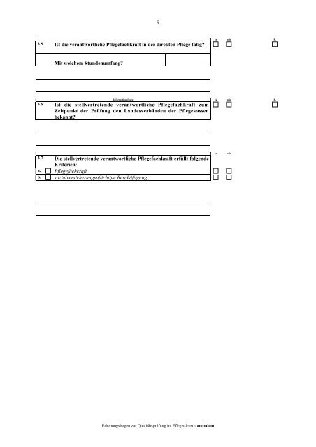 nach den §§ 112, 114 SGB XI in der ambulanten Pflege - 10 ...