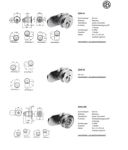 unser Gesamtkatalog mit Möbelschlössern im .pdf ... - besichern.de