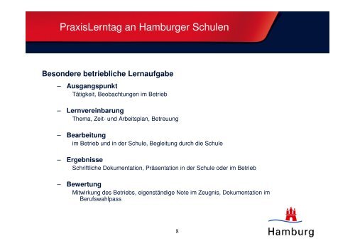 091207 PraxisLerntag an Hamburger Schulen - Praxistag