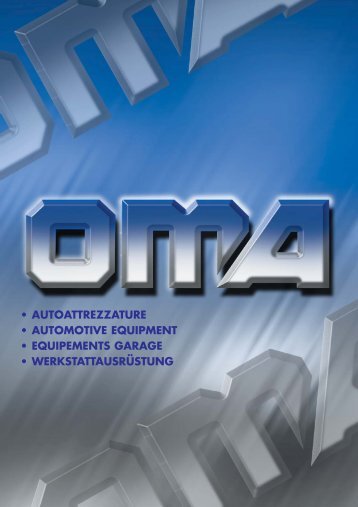 OMA Catalogo Generale 2007 - Oma-garagequipment.it