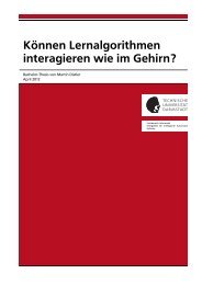 Können Lernalgorithmen interagieren wie im Gehirn? - Intelligent ...