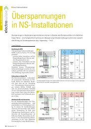 Überspannungen in NS-Installationen Teil 2 - Technik-Forum