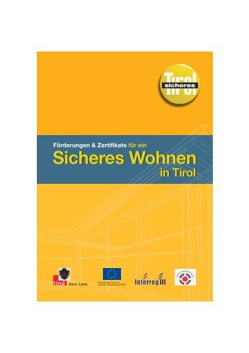 Sicheres Wohnen - Verein Sicheres Tirol