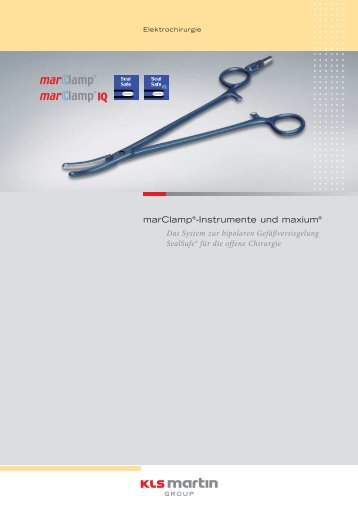 marClamp®-Instrumente und maxium® - KLS Martin