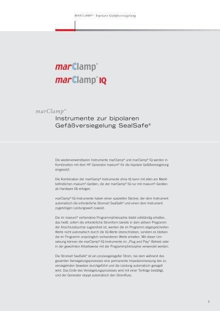 marClamp®-Instrumente und maxium® - KLS Martin