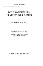 die trojanischen urahnen der römer - L'Erma di Bretschneider