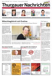 Wöschtaghörnli mit Eveline - Aktuelle Ausgabe