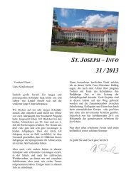 SJG-Info Juli 2013 - Erzbischöfliches St. Joseph-Gymnasium ...