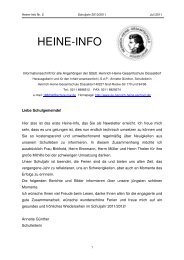 Heine-Info 2 - Schuljahr2010/11 - Düsseldorfer Schulen im Internet