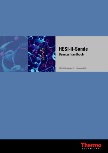 HESI-II-Sonde Benutzerhandbuch