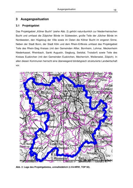 Abschlussbericht Bördeprojekt - Stiftung Rheinische Kulturlandschaft