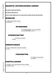 Arbeitsblatt 1 und 2 - Gemeinsam lernen