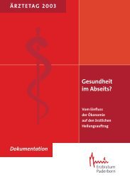 Gesundheit im Abseits? - Katholische Ärztearbeit Deutschlands eV