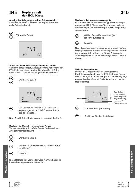 ECL Comfort Bedienung ECL Comfort Installation und Wartung