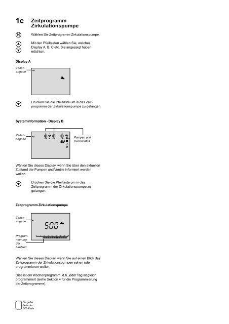 ECL Comfort Bedienung ECL Comfort Installation und Wartung