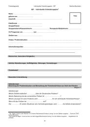 IEP - Individueller Entwicklungsplan1 Name ...