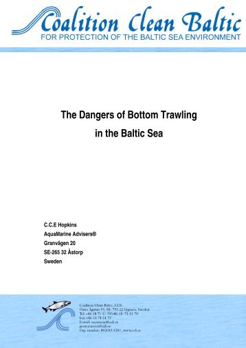 The Dangers of Bottom Trawling in the Baltic Sea - Coalition Clean ...