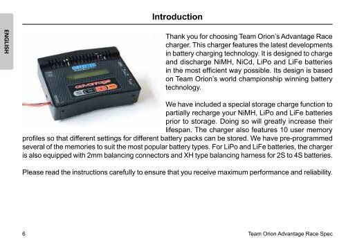 INSTRUCTION MANUAL - Team ORION JAPAN