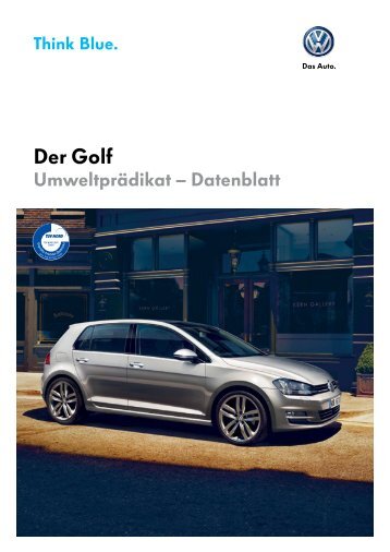 Der Golf - Volkswagen AG