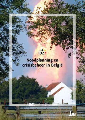 Noodplanning en crisisbeheer in België - Provincie West-Vlaanderen