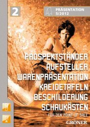 Präsentation (pdf) - Karl Gröner GmbH
