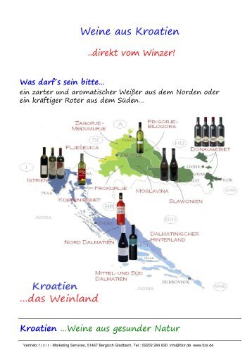 Kroatien das Weinland - DE