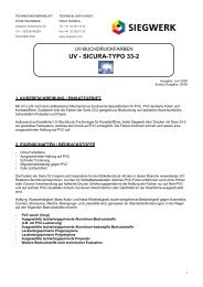 UV - SICURA-TYPO 33-2 - Siegwerk