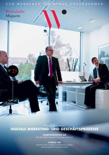 digitale marketing- und geschäftsprozesse - Wirtschaftsmagazin