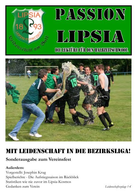 Heft 16 - SV Lipsia 93 Leipzig-Eutritzsch