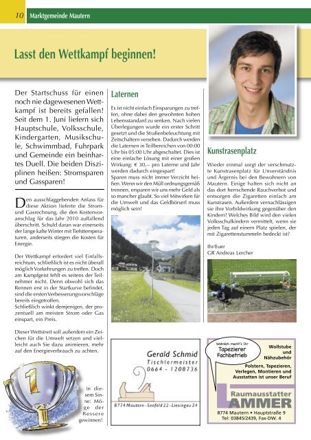 Ausgabe 40 - Mautern