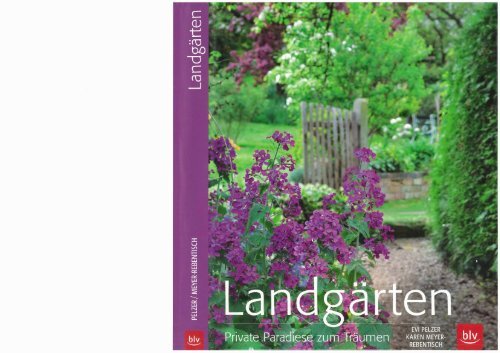 Buch "Landgärten", blv Verlag