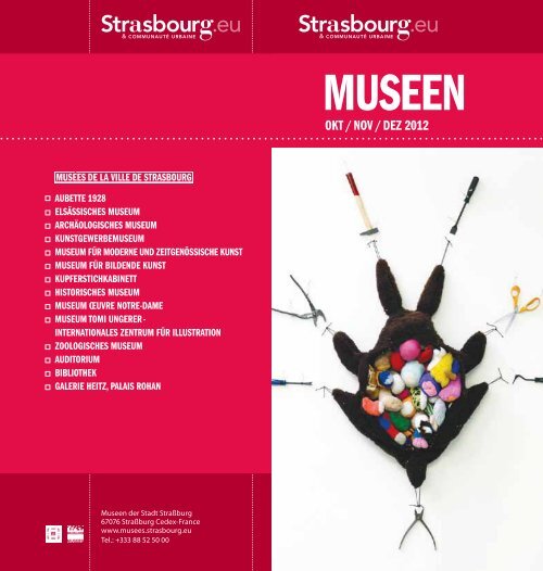 MUSEEN - Musées de Strasbourg