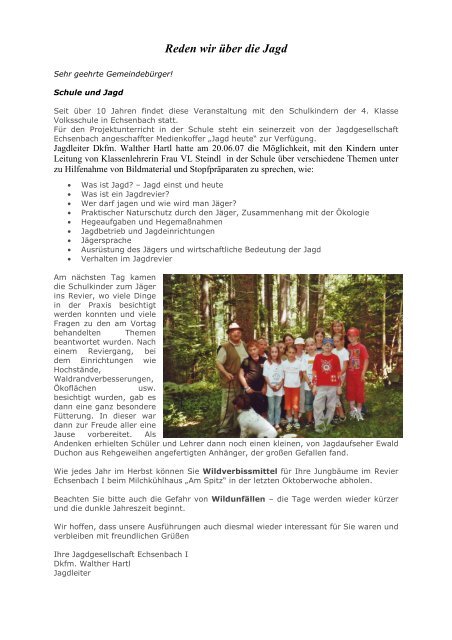 Gemeindejournal Nr. 70 Okt . 2007 (0 bytes) - Marktgemeinde ...