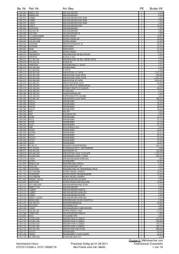 Preisliste 01.09.2011 Gruppe 6.pdf